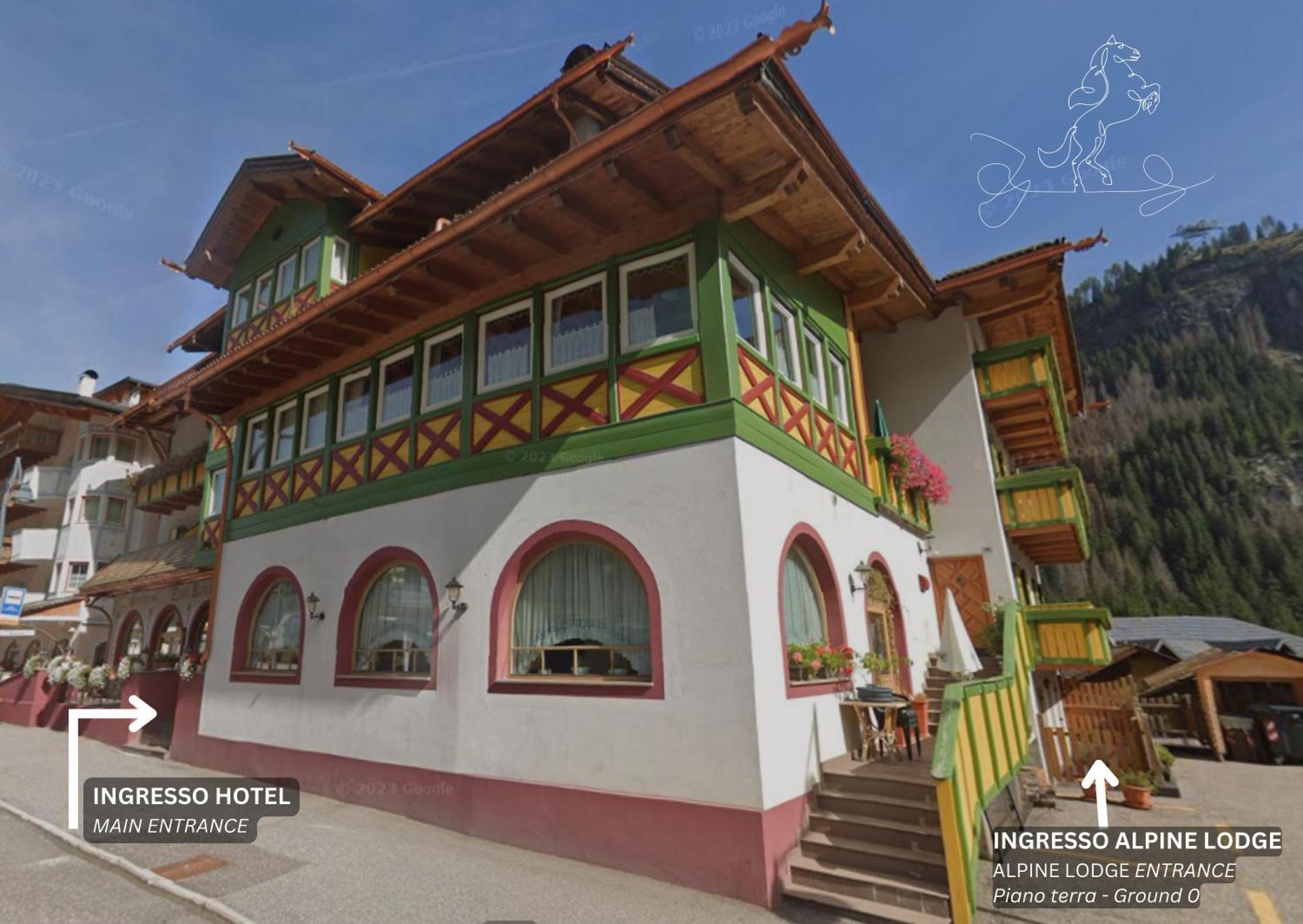 Hotel Alpino Al Cavalletto Canazei Exterior photo