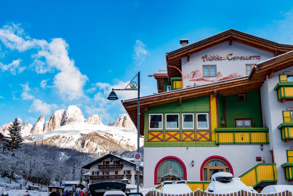 Hotel Alpino Al Cavalletto Canazei Exterior photo